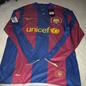 2007 Carles Puyol barcelona jersey
